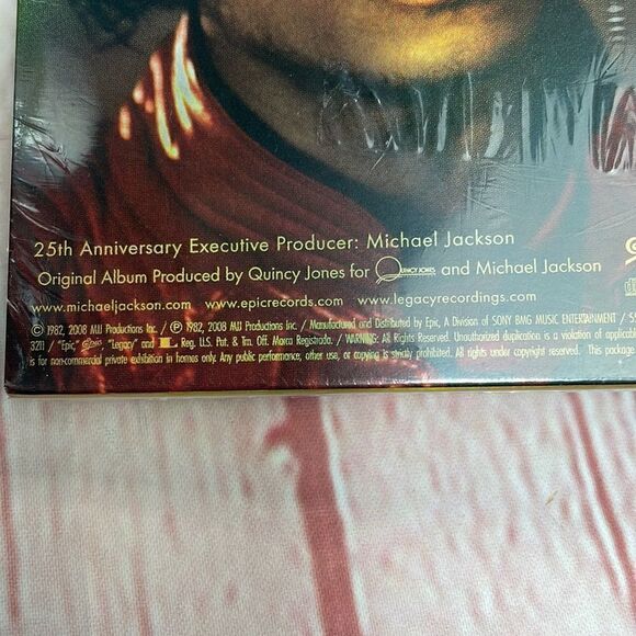 MICHAEL JACKSON // Thriller (25th Anniversary) [CD + DVD, NEW] SEALED!!! - Picture 6 of 6